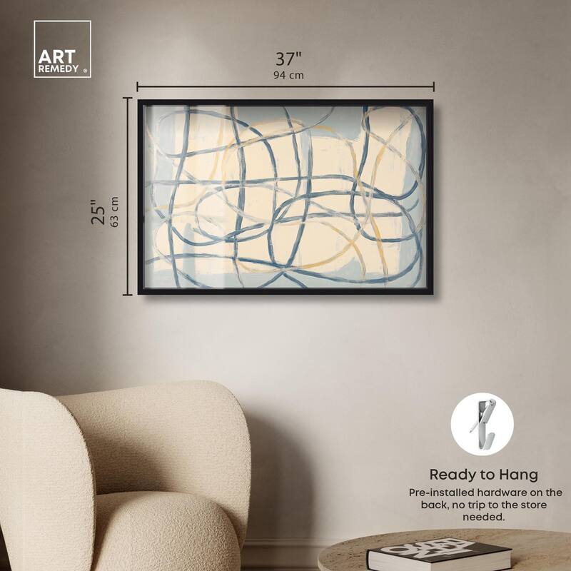 Unbroken Line I Shadowbox by Art Remedy