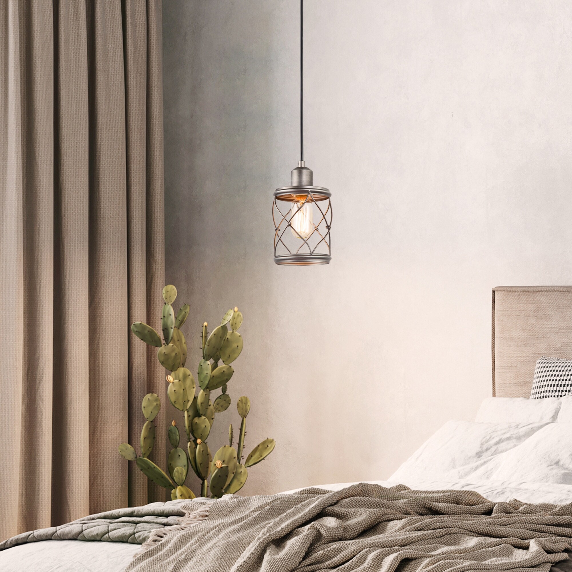 【MINI ND1❣️】 Modern Farmhouse 1-Light Mini Pendant Light Kitchen Island Lights