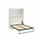 preview thumbnail 20 of 24, The Novogratz Her Majesty Murphy Bed White - Full