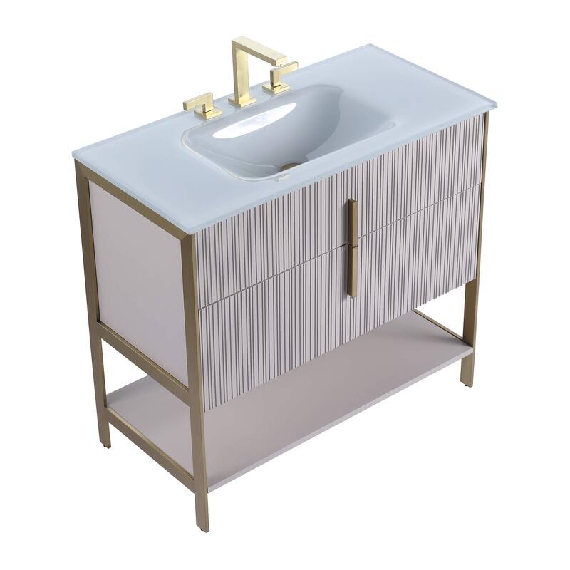 Fine Fixtures Serenity Modern bathroom vanity