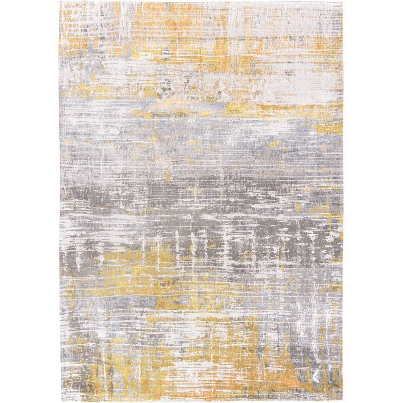 Habu Geometric Abstract Modern Non Skid Woven Area Rug By HomeRoots - 48' X '48' X '0.12