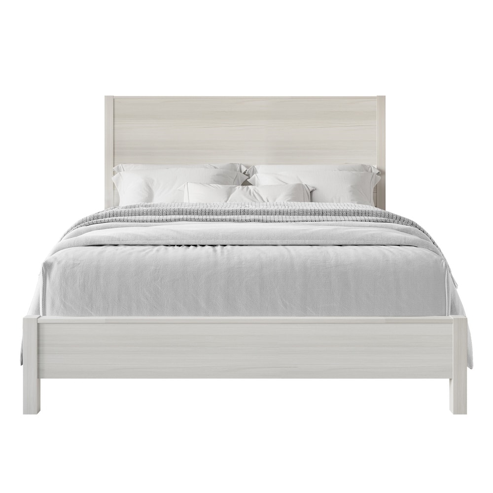 CraftPorch Chic and Vintage Wooden Bed
