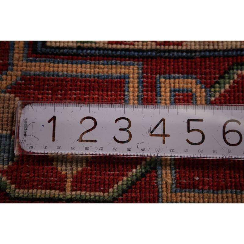 Black Vegetable Dye Heriz Oriental Rug Handmade Wool Carpet - 4'11" x 6'8"