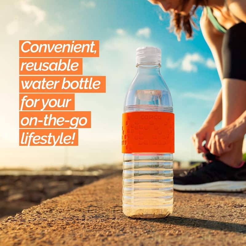 Copco Hydra Reusable Tritan Water Bottle with Spill Resistant Lid