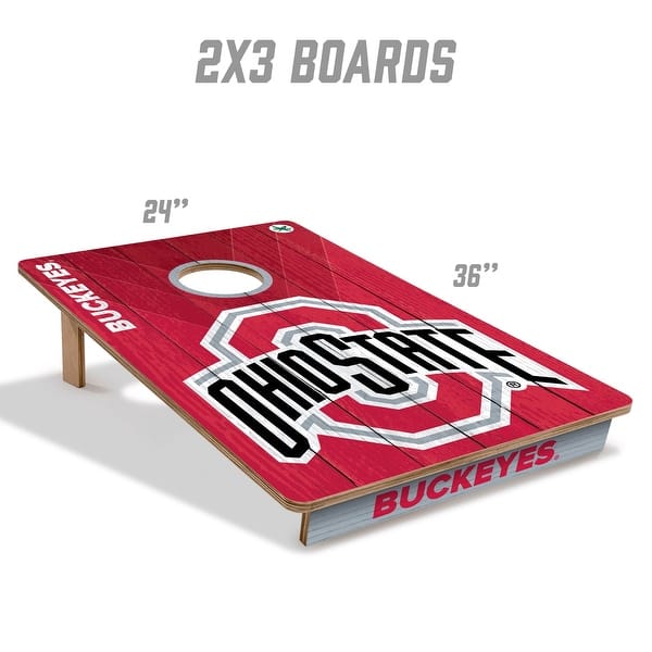 Ohio State Buckeyes NCAA Tailgate Cornhole Board Set