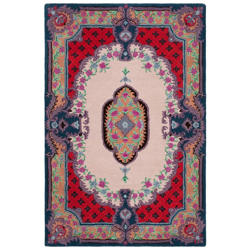 SAFAVIEH Handmade Aspen Nabiha Boho Wool Rug