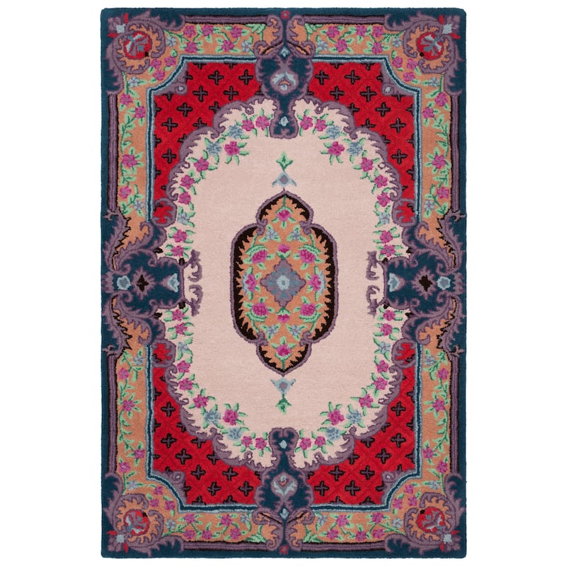 SAFAVIEH Handmade Aspen Neri Boho Wool Rug