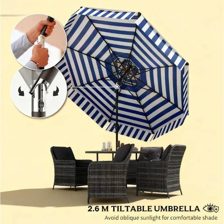 clearance cantilever patio umbrella GRAND Patio 11 ft 12 ft Cantilever Patio Umbrella with Base, Round Large Offset Umbrellas for Garden Deck Pool