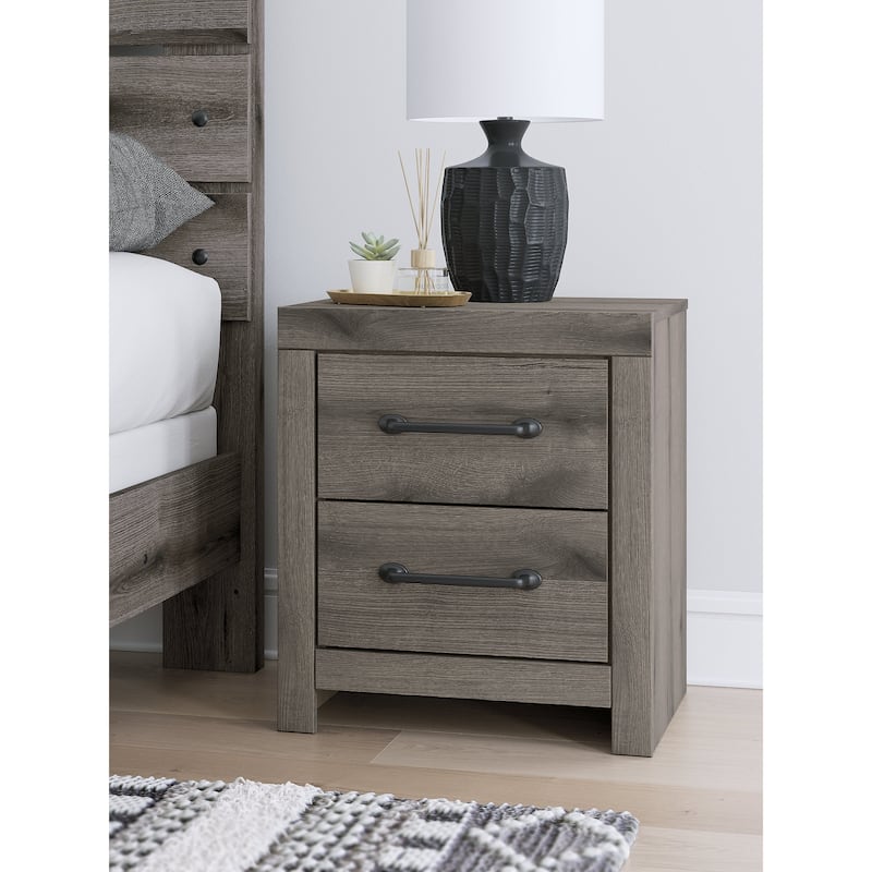 Signature Design by Ashley Fondenlane Gray Nightstand