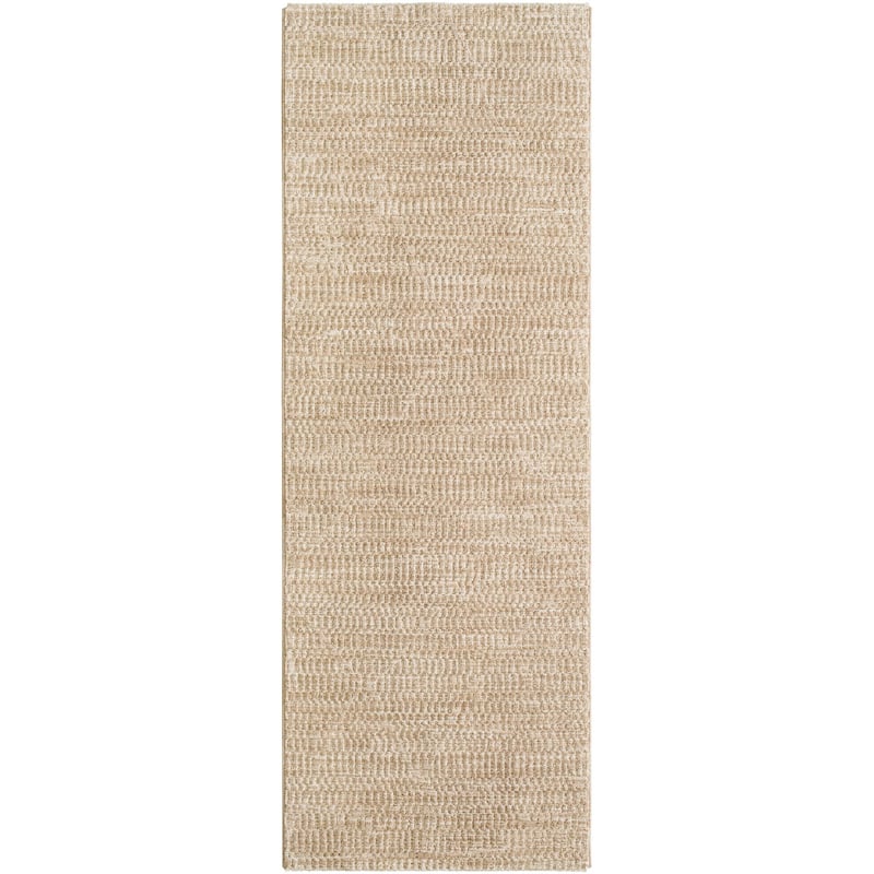Gill Traditional Solid Area Rug - Beige/Tan/Medium Brown - 2' 8" x 10'