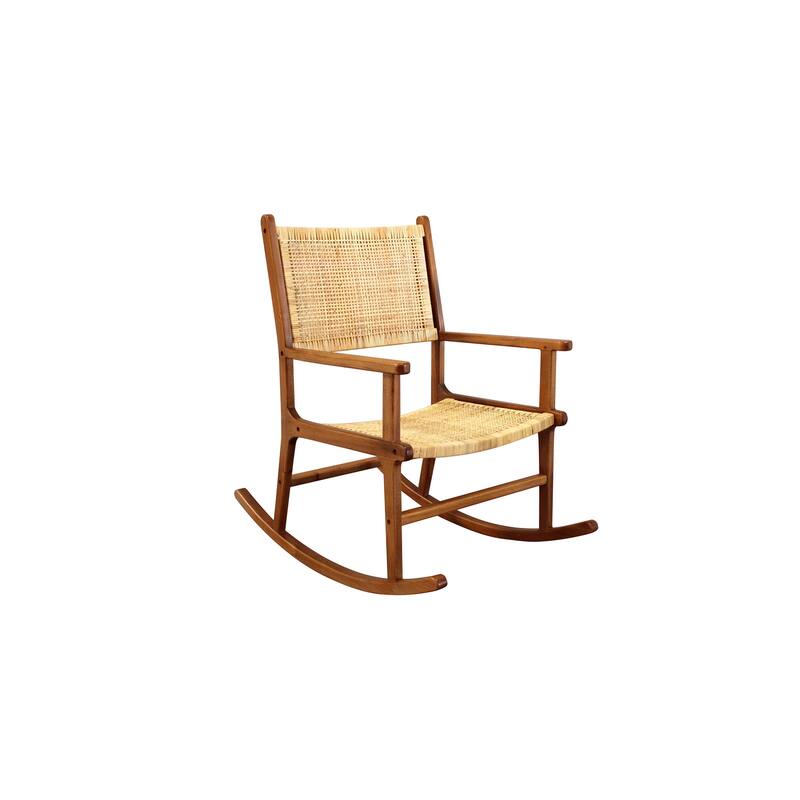 Carolina Living Karson Rocking Chair - Caramel, Natural