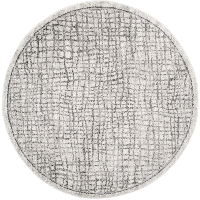 SAFAVIEH Adirondack Zoltanne Grid Distressed Rug