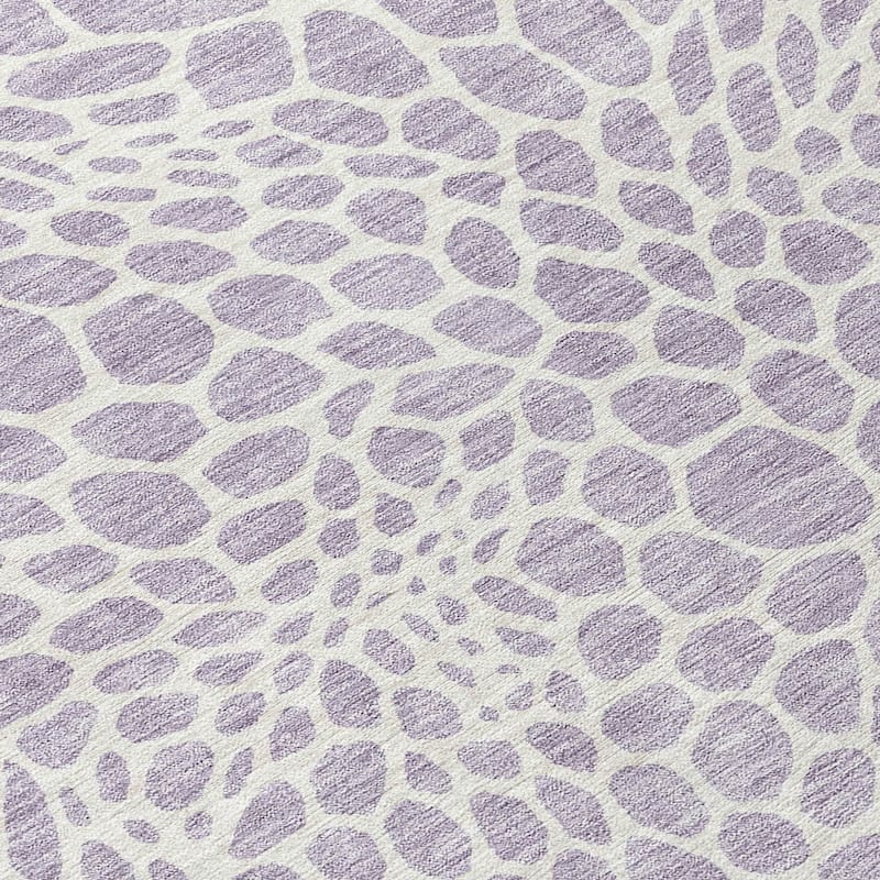 Machine Washable Indoor/ Outdoor Chantille Animal Print Rug
