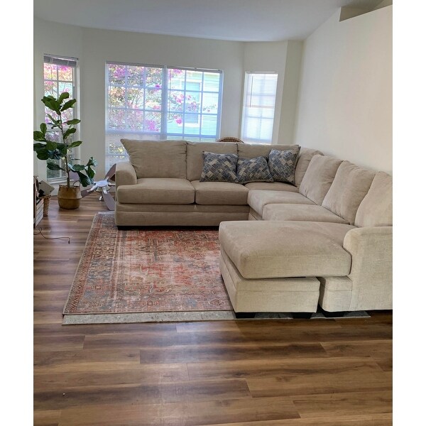 Top Product Reviews For Alexander Home Tremezzina Printed Boho Terracotta Sky Distressed Rug 20662958 Overstock