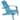 36" Blue Classic Folding Wooden Adirondack Chair