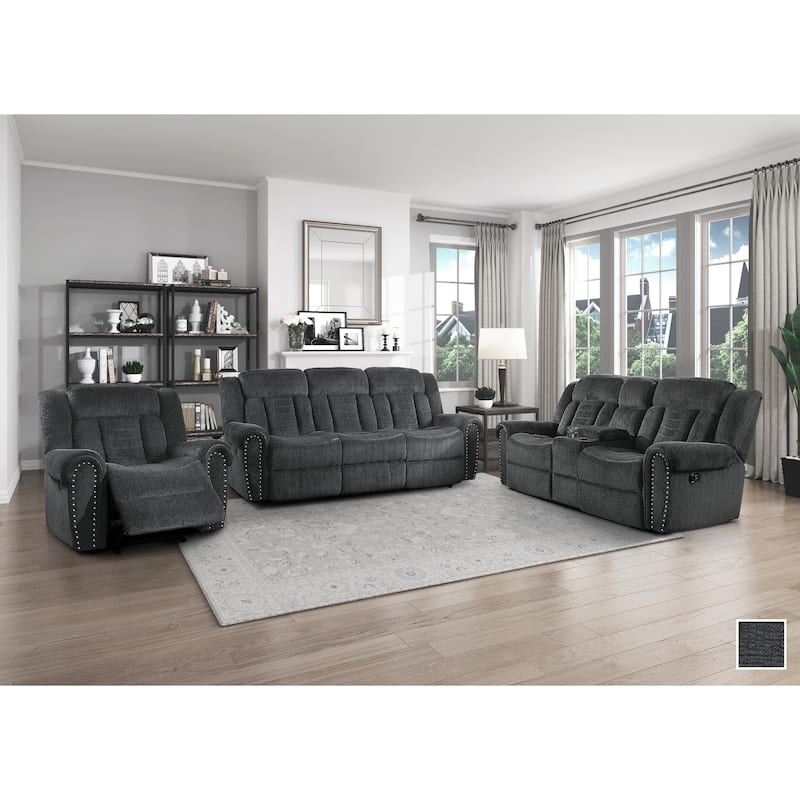 Fremont & Park Neleh 3-Piece Reclining Living Room Set