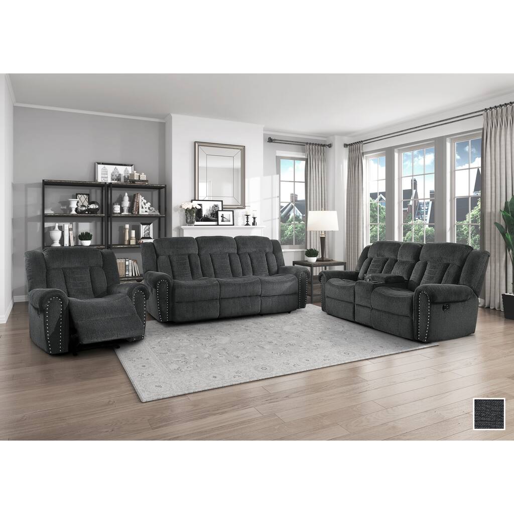 Neleh 3-Piece Reclining Living Room Set