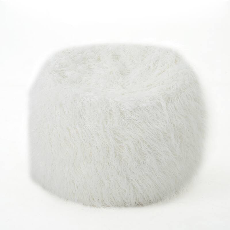Comfortable Faux Fur Bean Bag for Relaxation and Style Enhancement
