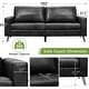 preview thumbnail 40 of 42, AECOJOY 79" Faux Leather Couch for Living Room, Loveseat Small Sofa, Indoor Modern Sofa for Apartment Office