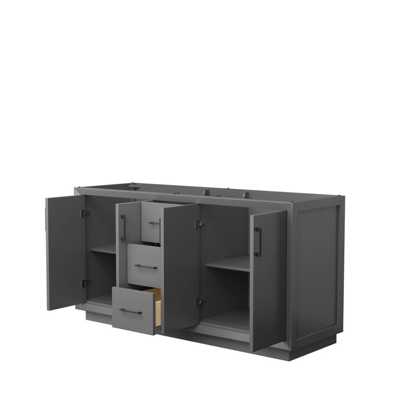 Strada 66-Inch Double Vanity Cabinet