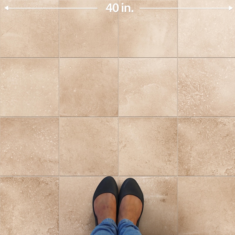 Merola Tile Atlas Cotto 9-3/4" x 9-3/4" Porcelain Floor and Wall Tile