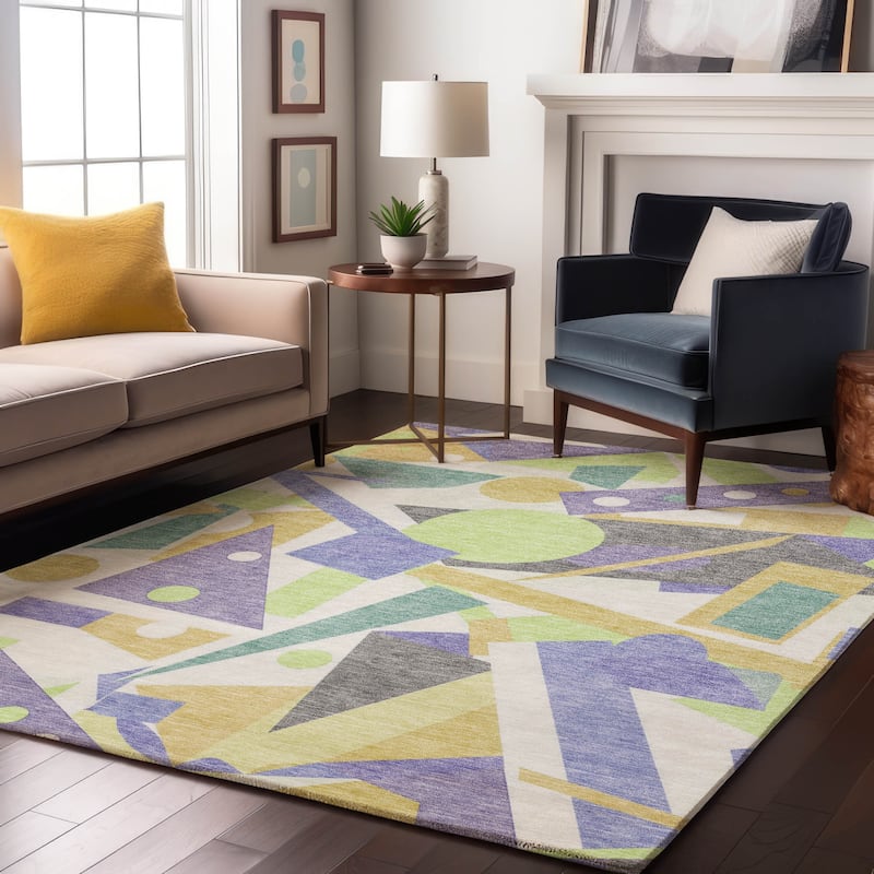 Premium Washable Super Soft Casual Contempoary Mayfield Rug