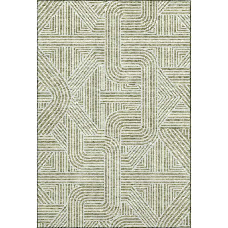 Premium Washable Super Soft Modern Geo Mayfield Rug