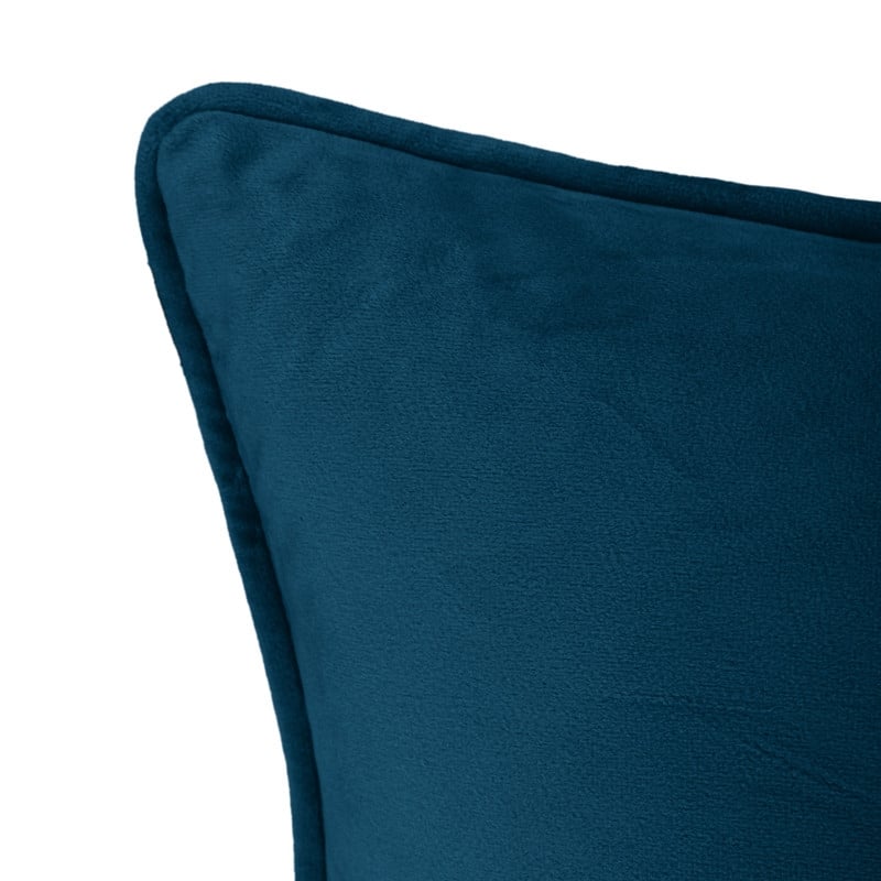 Sherry Kline Elite Velvet Corded Edge - Feather/Down Fill, Zippered, Set of 2 Pillows