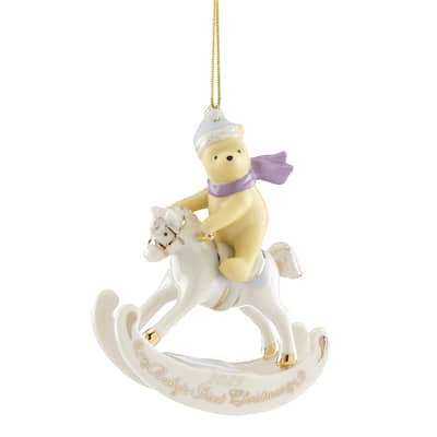Lenox 2025 Winnie the Pooh Baby's 1st Christmas Ornament