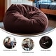preview thumbnail 4 of 13, Oversized Refillable Bean Bag Chair for Kids and Adults
