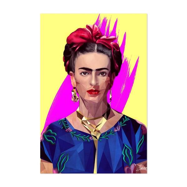 Frida Basth Modern Frida Illustrations Abstract Figurative Art Print/Poster - Bed ...