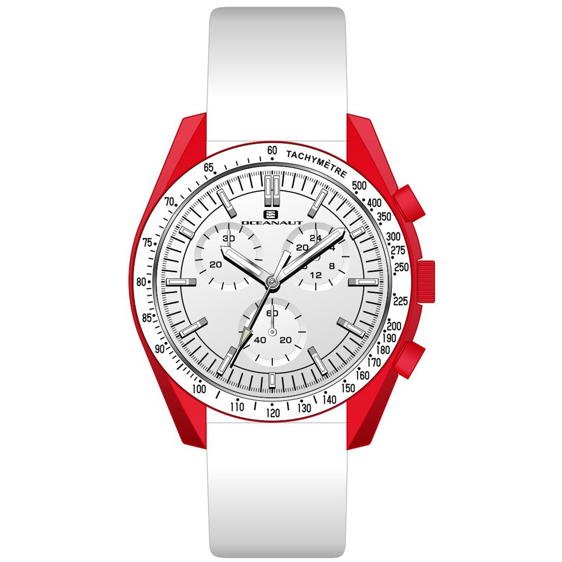 Oceanaut Men's Orbit White Dial Watch - OC7586 - One Size