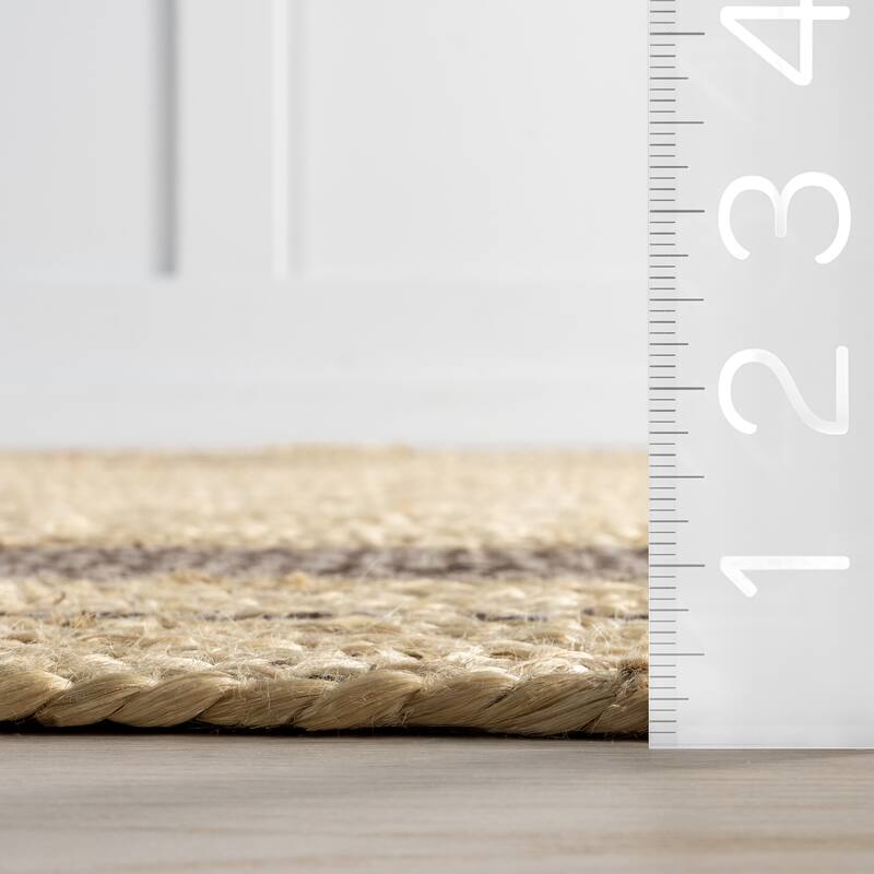 Cottage Oval Jute Area Rug