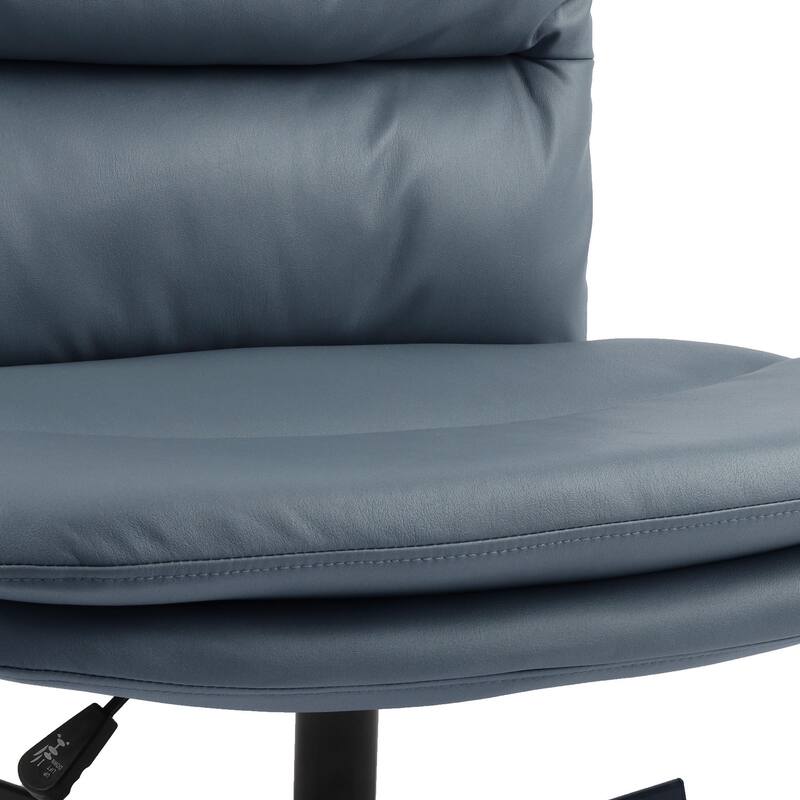 Leather Home Office Chair Adjustable Computer Desk Chair Bedroom Chair