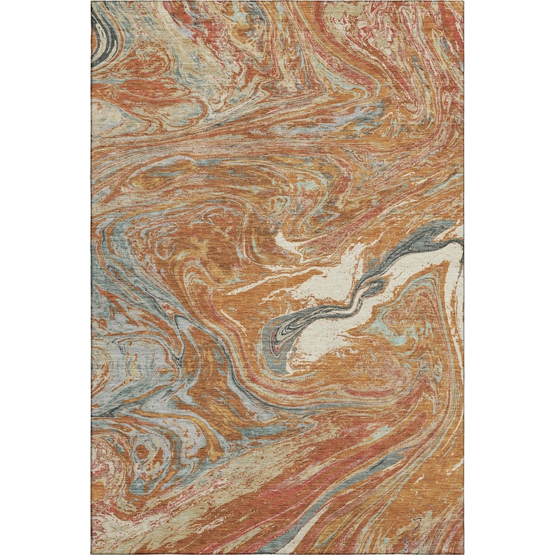 Premium Washable Super Soft Abstract Flow Mayfield Rug