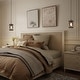 preview thumbnail 2 of 10, Modern Farmhouse 1-Light Cylinder Cage Kitchen Island Pendant Light - D6" x H 14" - 72"