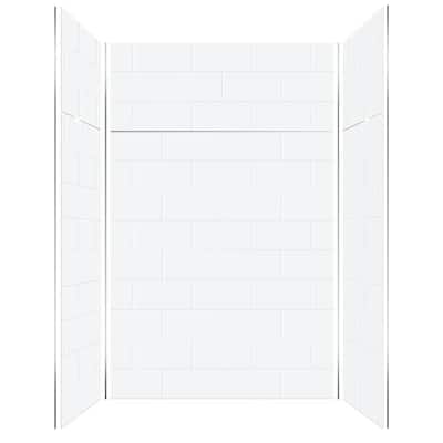 Transolid PWKX60487224 Prodigy 96" H x 60" W x 48" D Three Panel