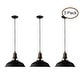 preview thumbnail 7 of 11, Carbon Loft Kamari Industrial Mini Metal Barn Pendant Light (Set of 3)