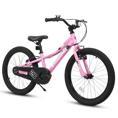 Kids' Bike 20 Inch Wheels, 1-Speed Boys Girls Child Bicycles For 3-5Years, Front V Brake, Rear Holding Brake
