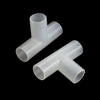 Pneumatic Push In Fitting 3 Way Tee Connector For Air Hose PUT PE - Pneumatic One Touch Push In - Foto 2