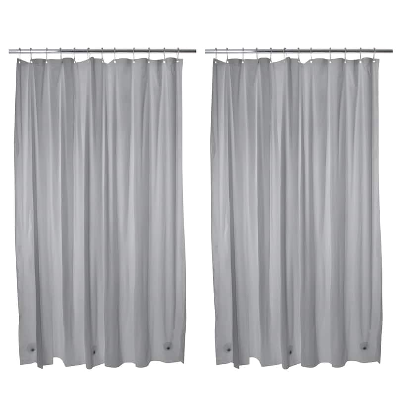 Bath Bliss 2 Pack Splash Guard Shower Liner