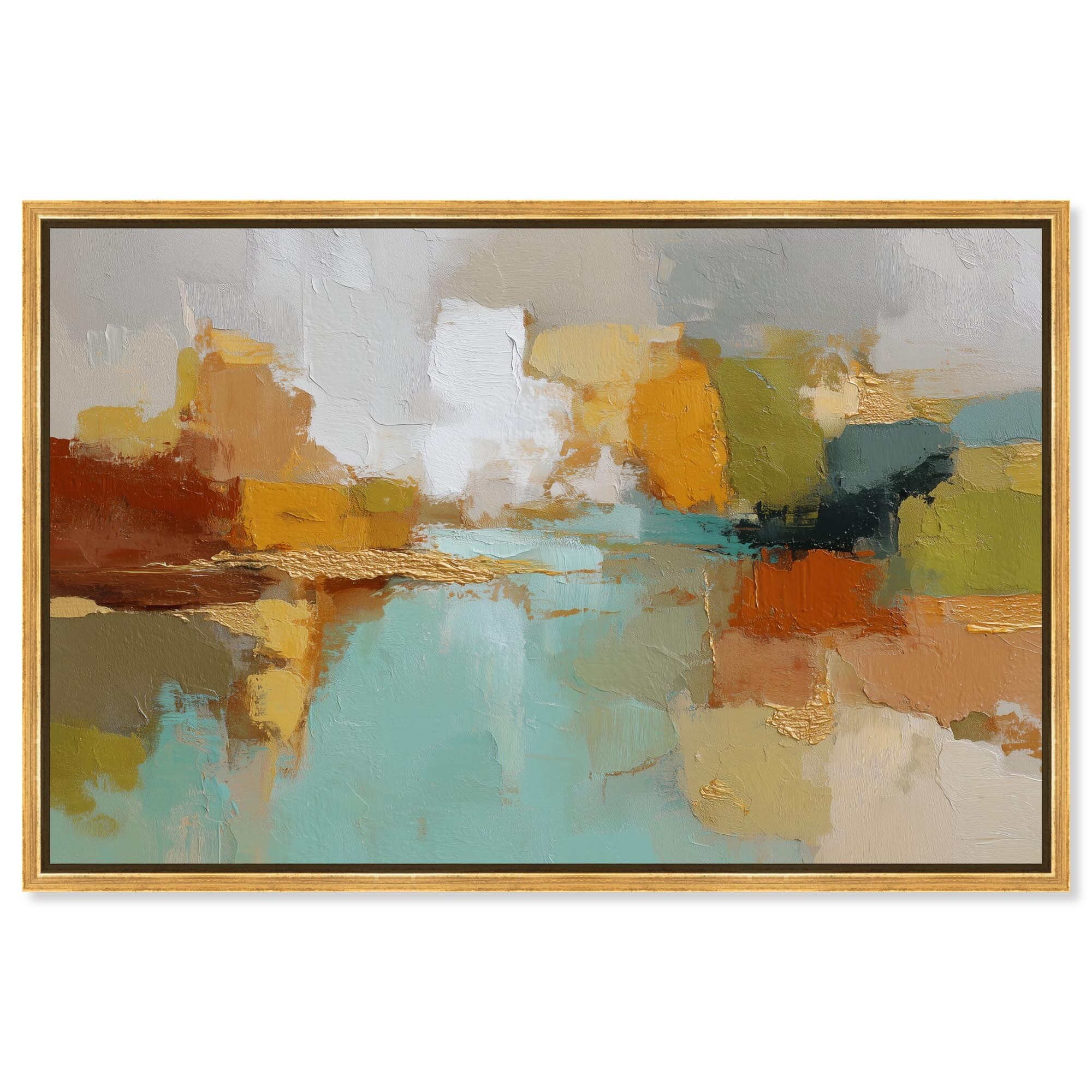 Minimalist Tones III Abstract Wall Art Canvas Print by Art Remedy