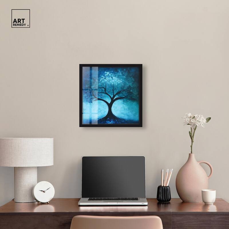Tree of Opposites III Shadowbox by Art Remedy