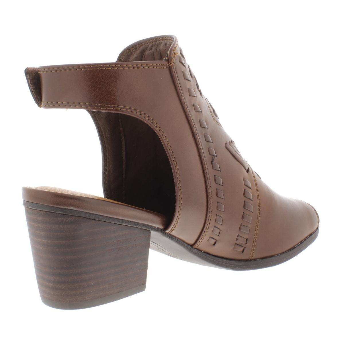 bare traps peep toe booties