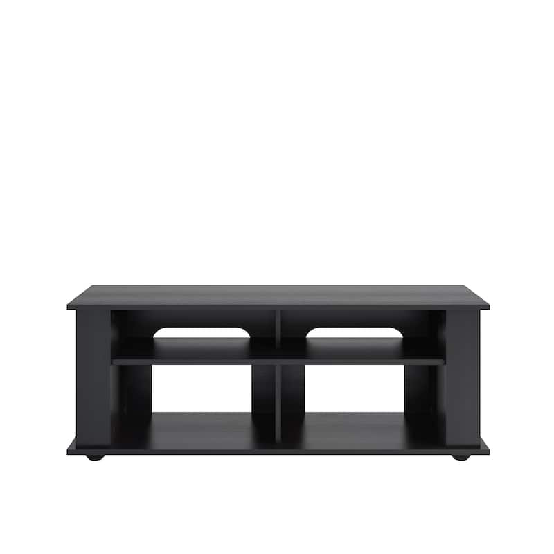Bakersfield Black TV Stand, For TVs up to 55"