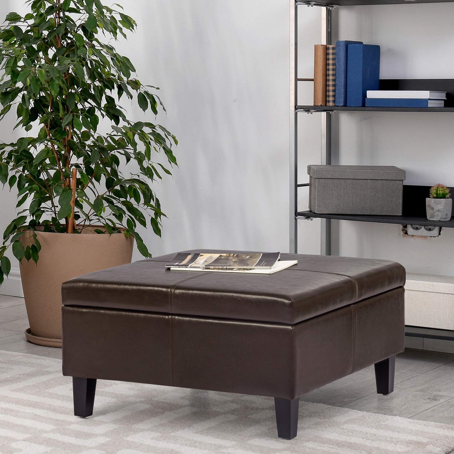 15 inch tall ottoman discount