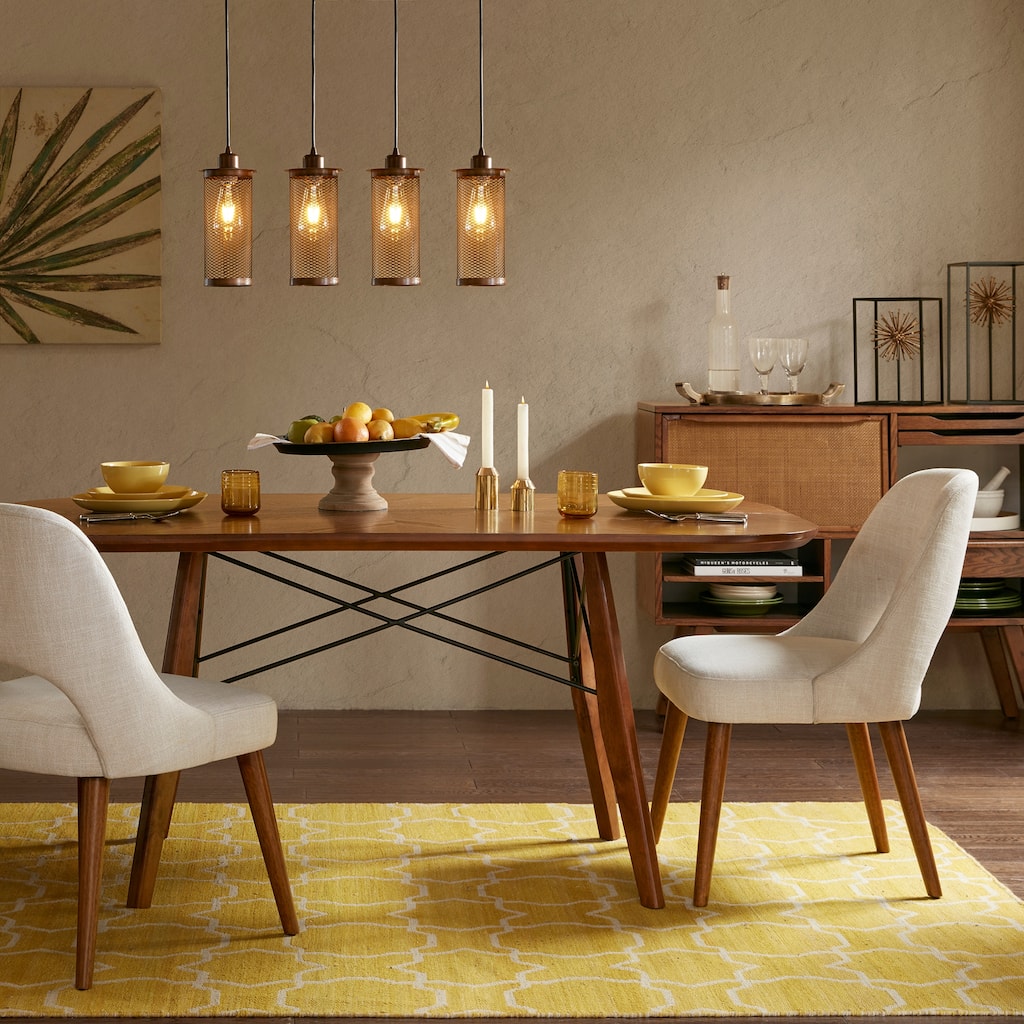 INK IVY Nola Upholstered Dining Side Chairs (Set of 2)