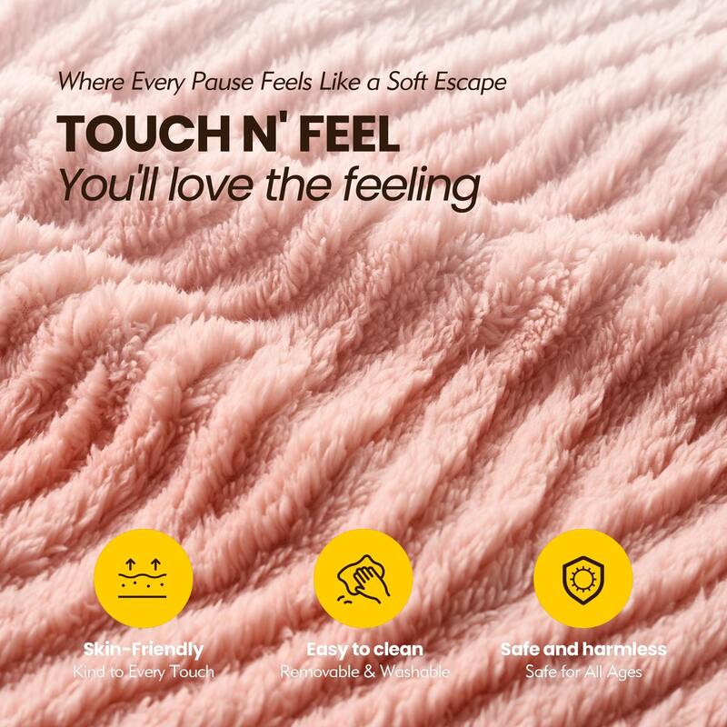 OVIOS Plush Wrapped Lounger Sofa With Ottoman