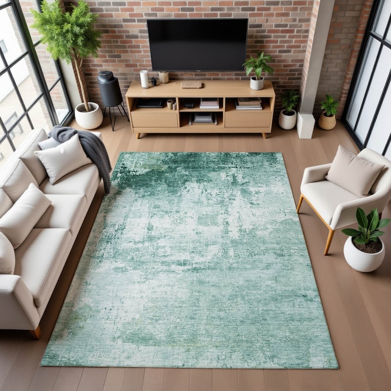 Premium Washable Super Soft Abstract Glam Mayfield Rug