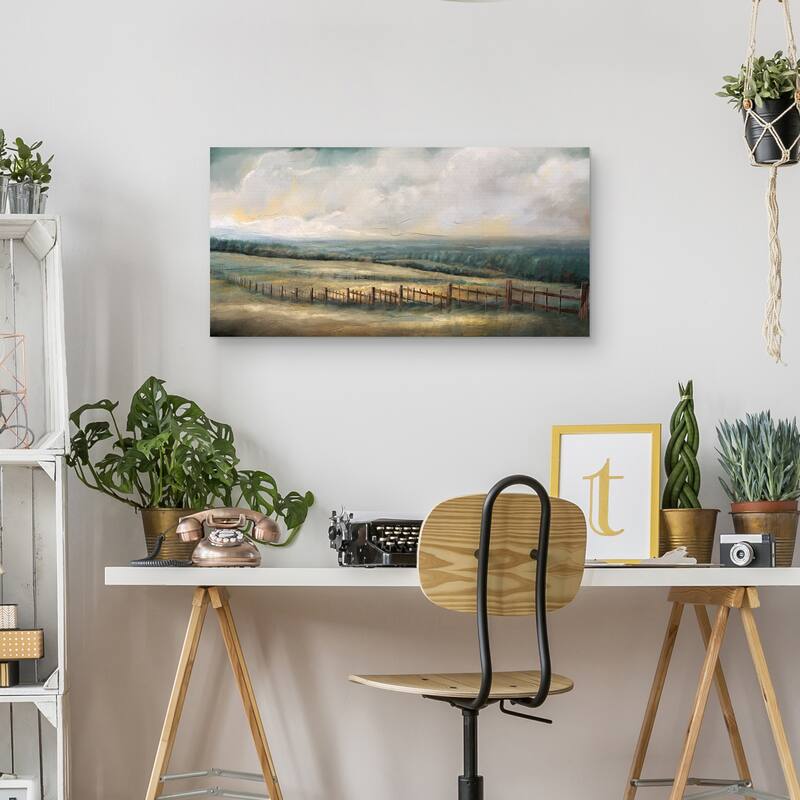 Pastoral View II Canvas Art Print